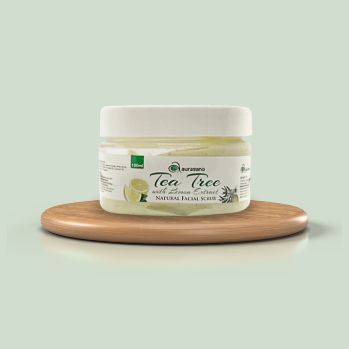 Tea Tree Scrub with Lemon extract