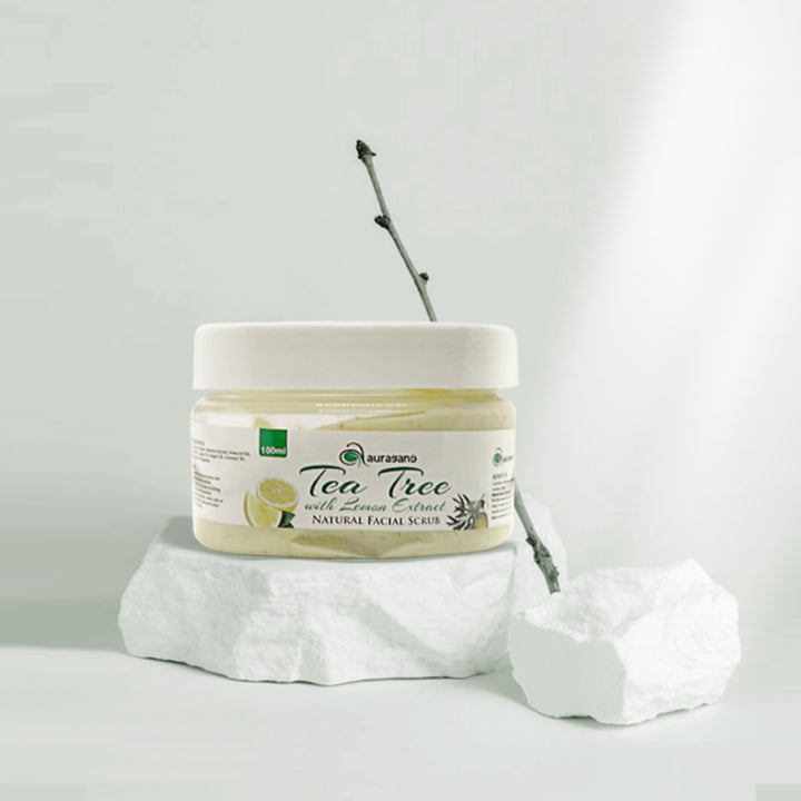 Tea Tree Scrub with Lemon extract