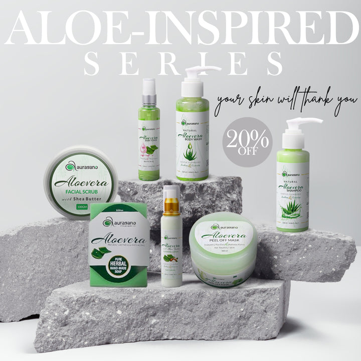 Aloe Vera Skin Care Products Bundles
