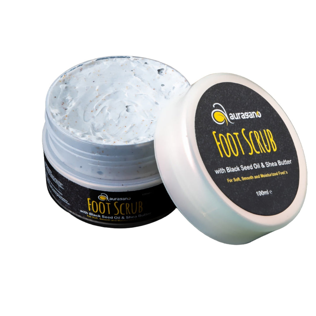 Foot Scrub: With Black Seed Oil and Shea Butter
