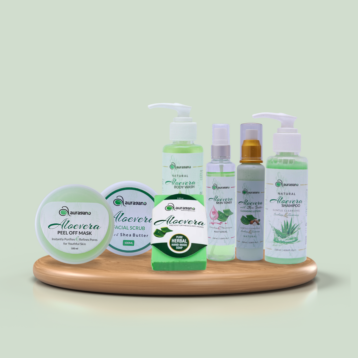 Aloe Vera Skin Care Products Bundles