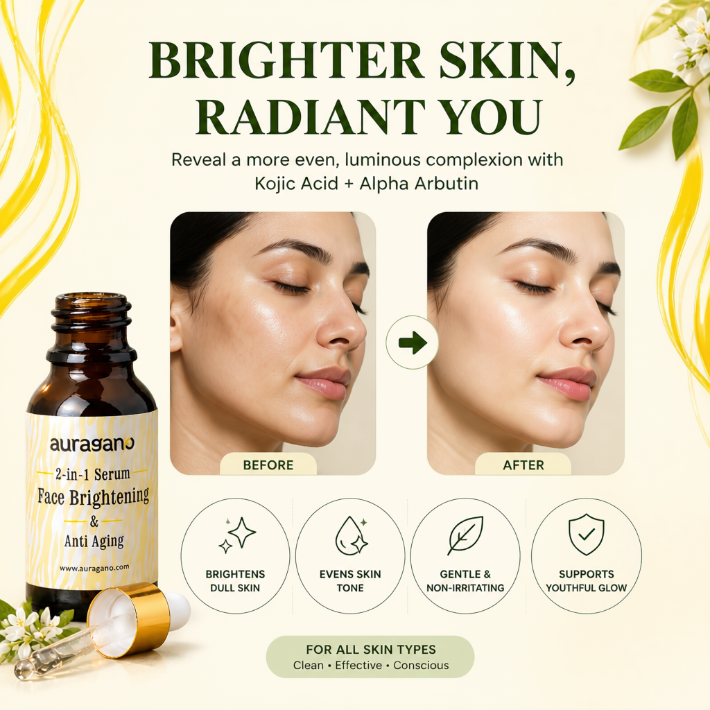 Face Brightening  2 in 1 Serum