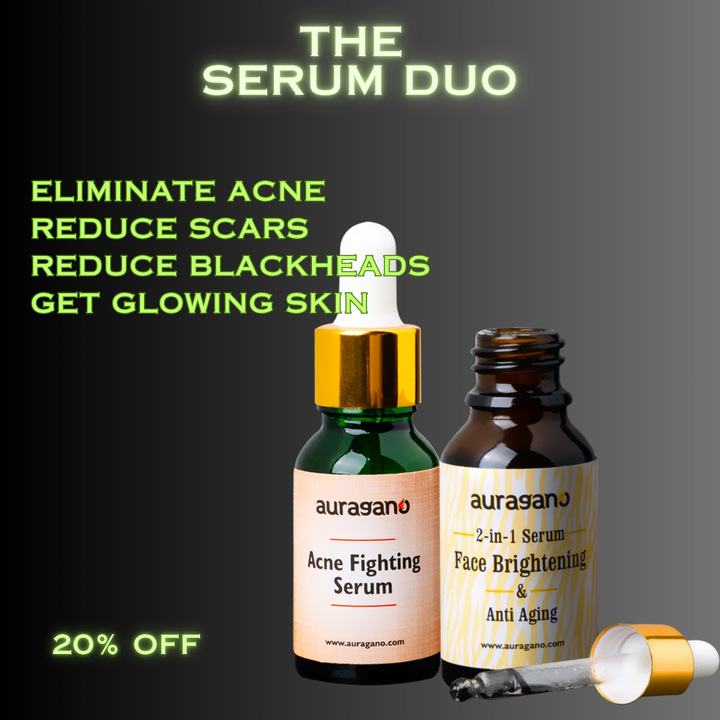 Natural skin brightening serum