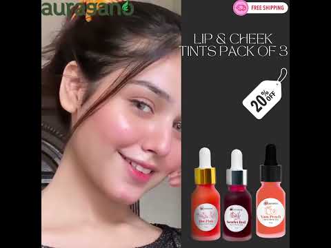 Lip &amp; Cheek Tint Pack of 3